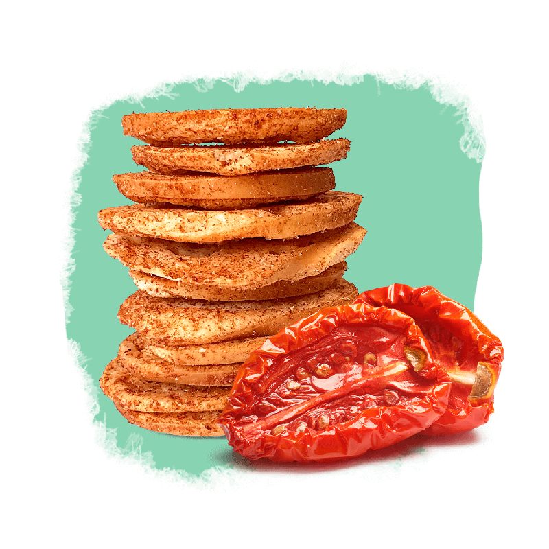 Tomate seco — Snacks de Provolone Selecto Cacau