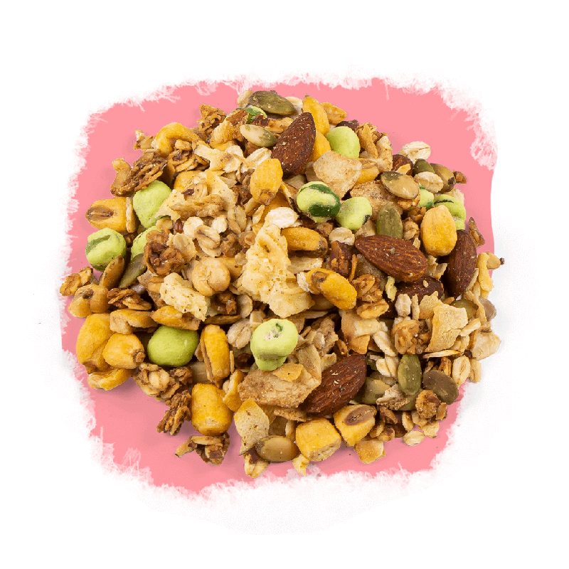 Granola salgada — Granolas Selecto Cacau